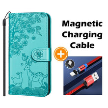 Charger l&#39;image dans la galerie, Portefeuille en cuir à fermeture à glissière de luxe Flip Multi Card Slots Cover Cover pour iPhone 12mini
