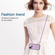 Load image into Gallery viewer, Triangle Crossbody Multifunctional Wallet Card Leather Case For Samsung A21S