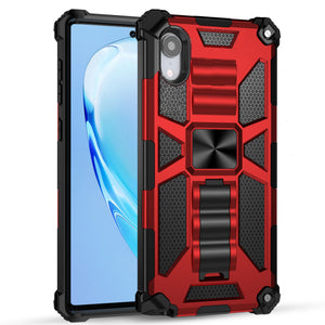 Luxury Armor Shockproof With Kickstand For iPhone XR