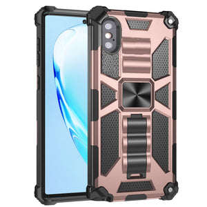 Luxury Armor Shockproof With Kickstand For iPhone XS