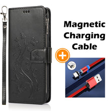 Charger l&#39;image dans la galerie, Luxury Zipper Leather Wallet Flip Multi Card Slots Cover Case For Samsung S8/S8PLUS