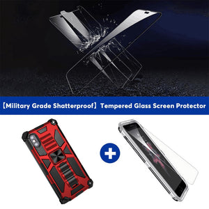 Luxury Armor Shockproof With Kickstand For iPhone XS