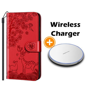 High Quality Leather Protection Wallet Flip Card Case For iPhone 13