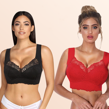 Load image into Gallery viewer, EXTRA LIFT - Ultimate Lift Stretch Full-Figure Seamless Lace Cut-Out Bra