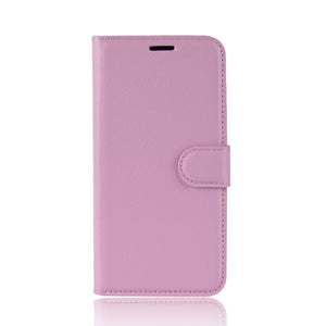 Lychee Pattern Wallet Phone Case For Samsung S Series