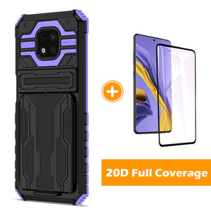 King Kong Armor Holder Card Slot Phone Case For MOTO G Power (2021)