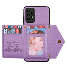 Load image into Gallery viewer, Triangle Crossbody Zipper Wallet Card Leather Case For Samsung Galaxy A52(5G)