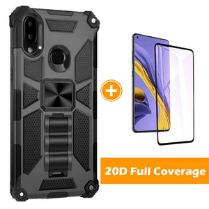 Luxury Armor Shockproof With Kickstand For SAMSUNG A10S