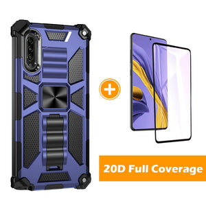 Luxury Armor Shockproof With Kickstand For SAMSUNG A70