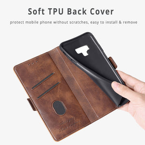 New Leather Wallet Flip Magnet Cover Case For Samsung Galaxy Note9