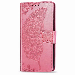 Luxury Embossed Butterfly Leather Wallet Flip Case For Samsung Galaxy S20 Plus