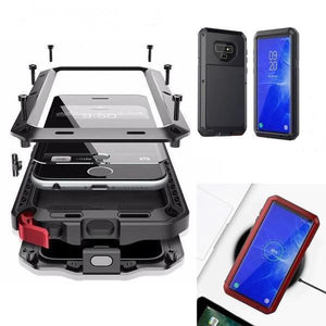 Luxury Doom Armor Waterproof Metal Aluminum Phone Case For Samsung S9