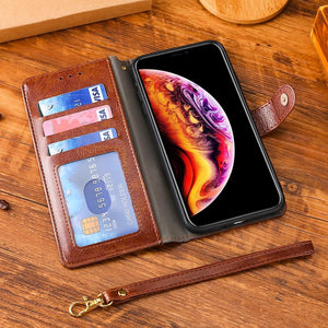 All New Multifunctional Zipper Wallet Leather Flip Case For Oneplus 8