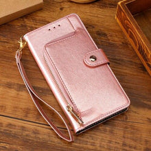 Load image into Gallery viewer, 2022 All New Multifunctional Zipper Wallet Leather Flip Phone Case For Samsung