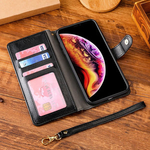 All New Multifunctional Zipper Wallet Leather Flip Case For SAMSUNG Galaxy S20FE