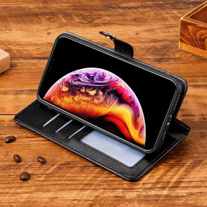 All New Multifunctional Zipper Wallet Leather Flip Case For SAMSUNG Galaxy A03S