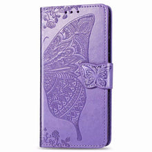 Load image into Gallery viewer, Luxury Embossed Butterfly Leather Wallet Flip Case For Samsung Galaxy S20 Ultra