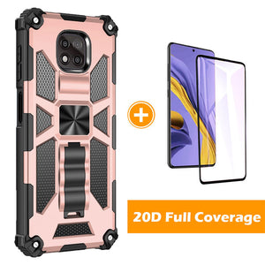 ALL New Luxury Armor Shockproof With Kickstand For Moto G Power 2021