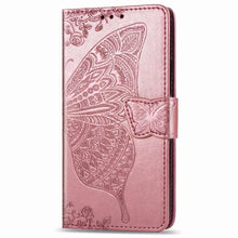 Load image into Gallery viewer, Luxury Embossed Butterfly Leather Wallet Flip Case For Samsung Galaxy S20 Plus