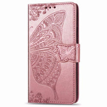 Load image into Gallery viewer, Luxury Embossed Butterfly Leather Wallet Flip Case For Samsung Galaxy S20 FE