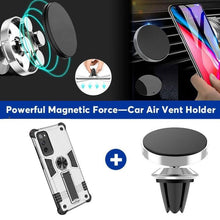Load image into Gallery viewer, Invisible Bracket Armor Anti-Fall Magnetic Car Phone Case For Samsung S20FE